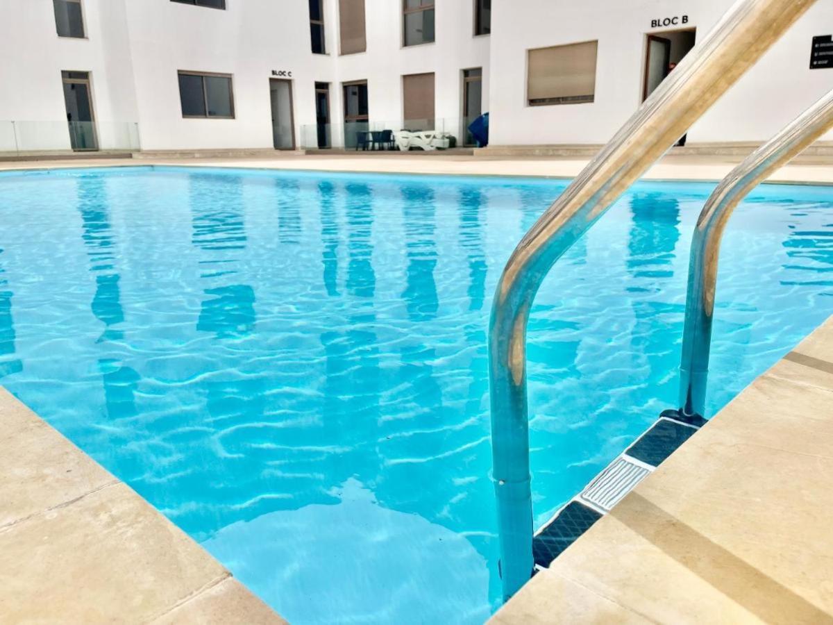 Appart Agadir Bay Centre Piscine Plage A 5Mnts A Pieds Extérieur photo